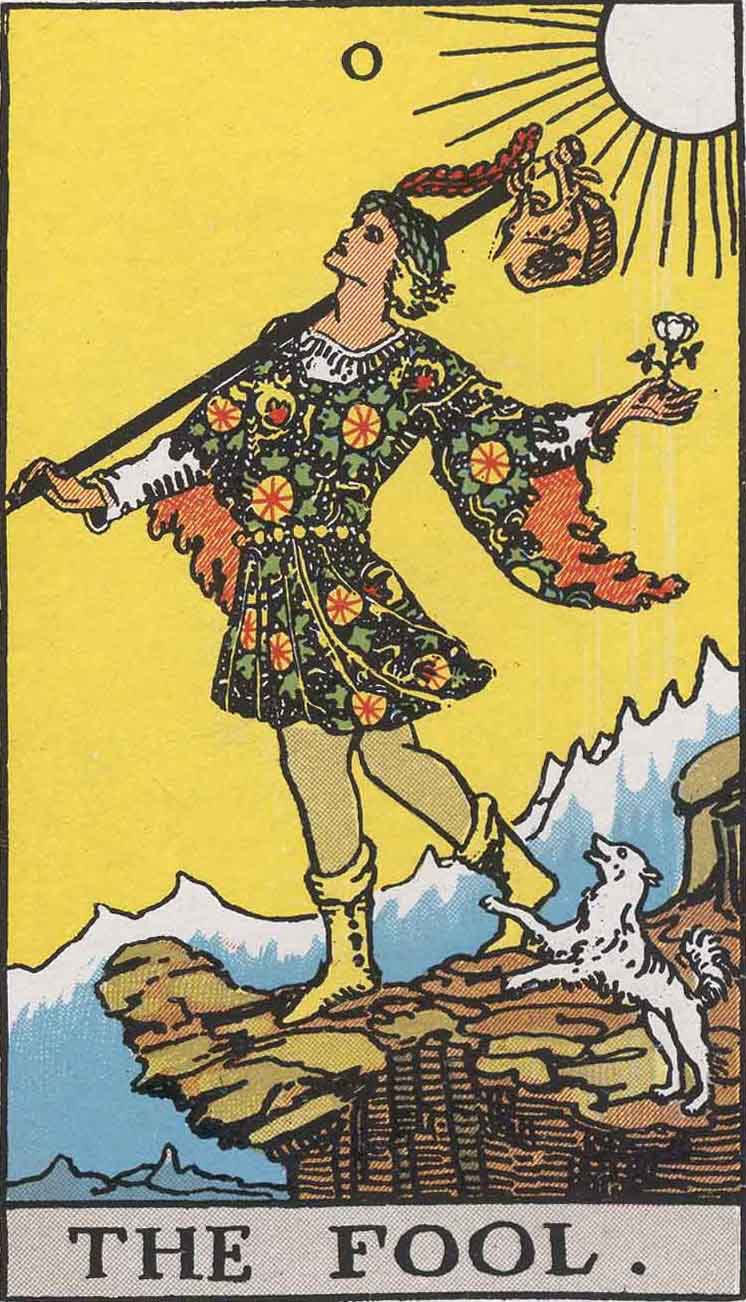 Carte de tarot : Le Mat
